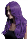 Fever Khloe Wig, Neon Purple-Party Land Online